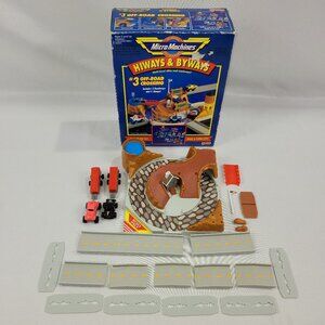Micro Machines Hiways & Byways #3 Off-Road Crossing 1991 Car Playset Galoob